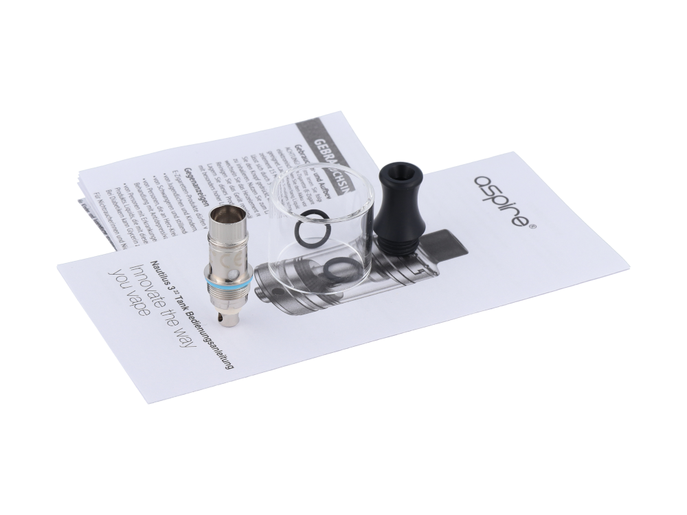 Aspire Nautilus 3 (22 mm) Clearomizer Set für Spitzen Geschmack