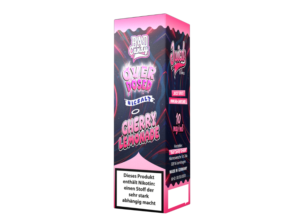 Bad Candy Liquids Juicd Nikotinsalz Cherry Lemonade Genuss