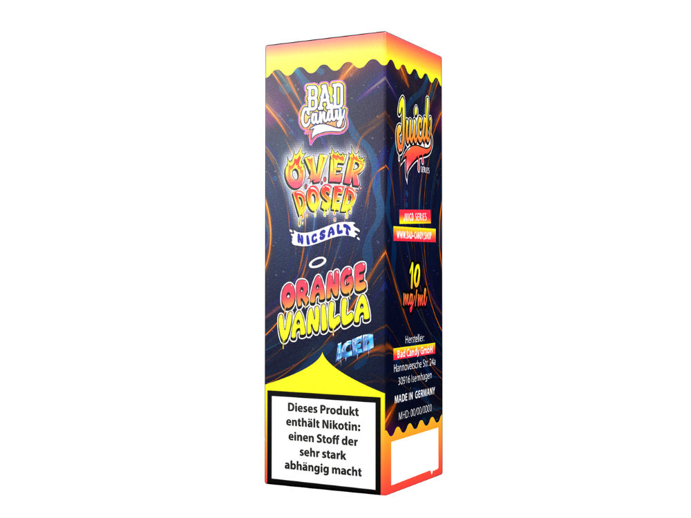 Bad Candy Liquids - Juicd Nikotinsalz Orange Vanilla Genuss