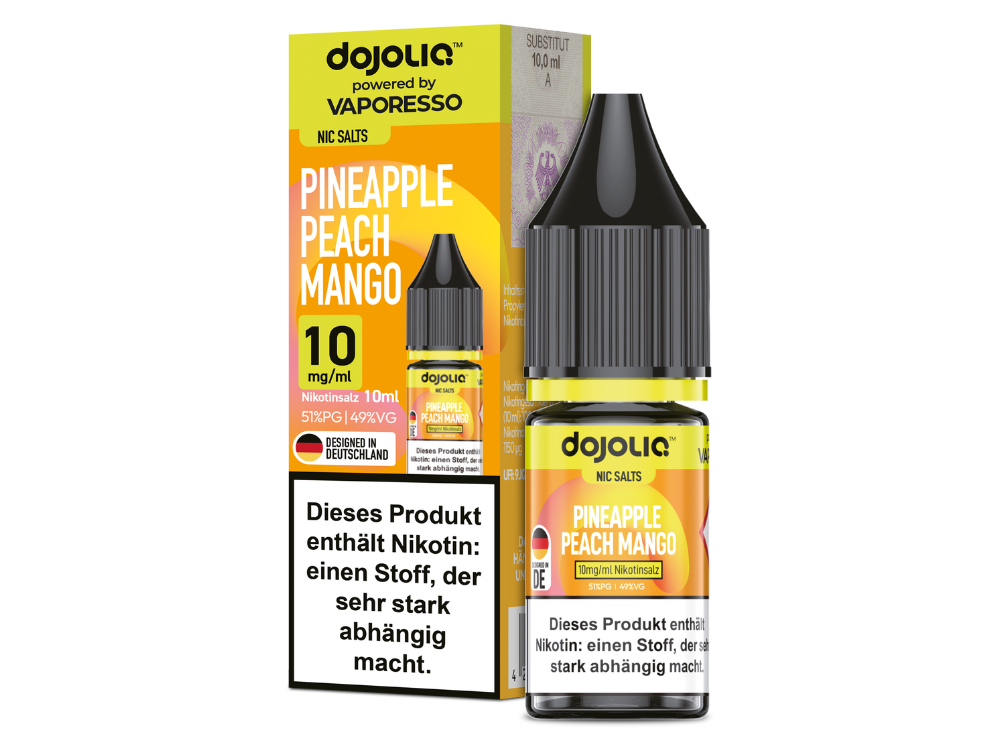 Dojoliq Nikotinsalz Liquid - Fruchtiger Genuss