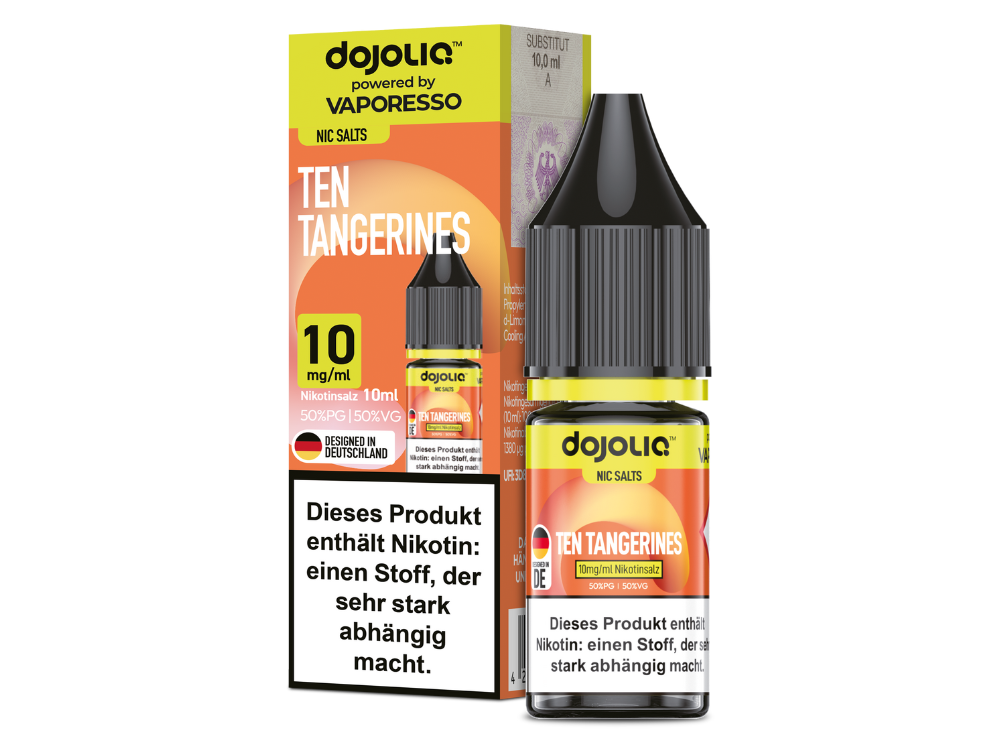 Dojoliq Nikotinsalz Ten Tangerines Genuss