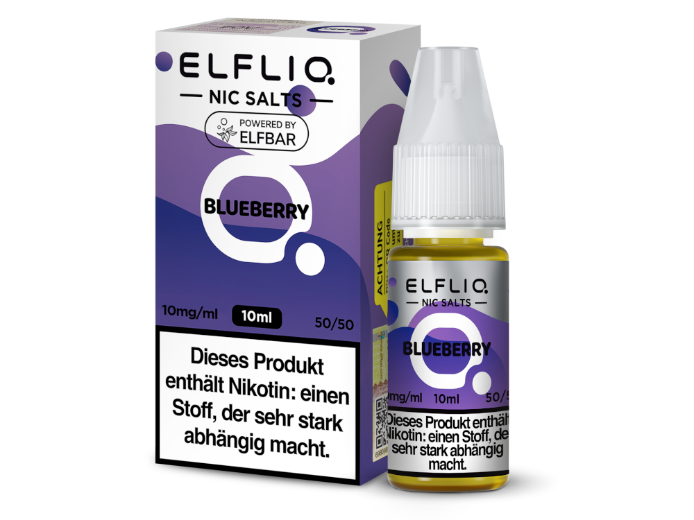 ELFLIQ - Blueberry - Nikotinsalz Liquid für Fruchtliebhaber
