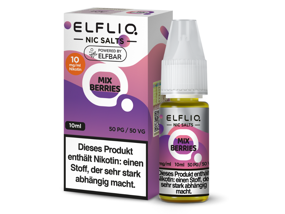 ELFLIQ - Mix Berries - Nikotinsalz Liquid für Fruchtgenuss