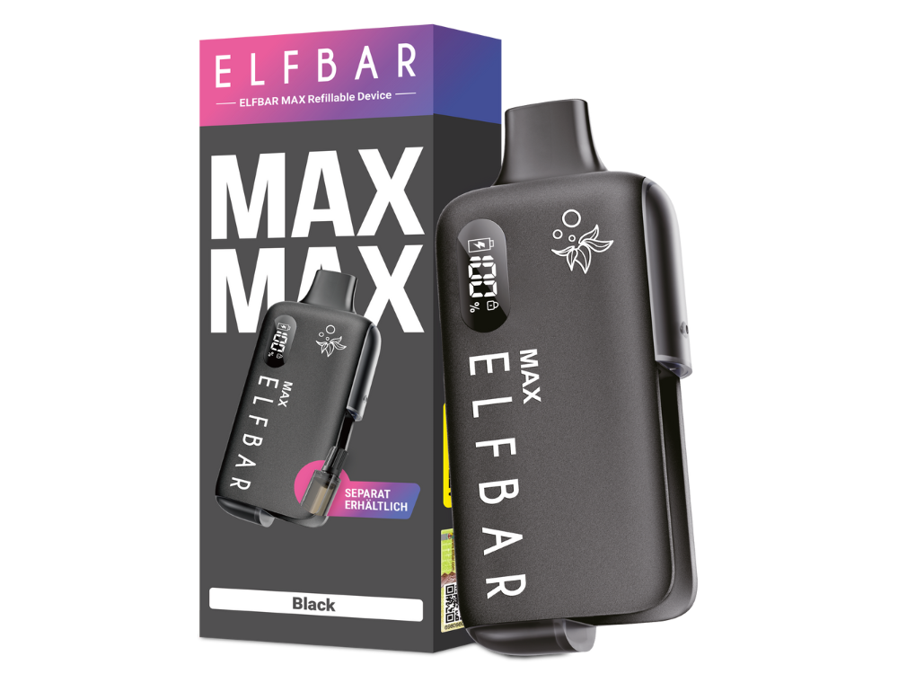 Elfbar Max E-Zigarette Mit Wechselbaren Containern