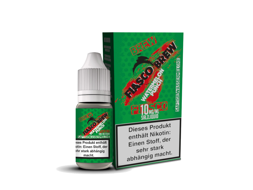 Fiasco Brew Watermelon Punch Nikotinsalz Liquid 10ml