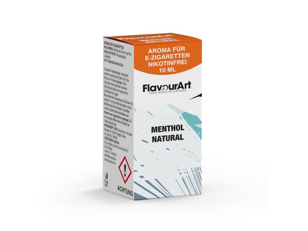 FlavourArt Menthol Aroma 10 ml Kühlend