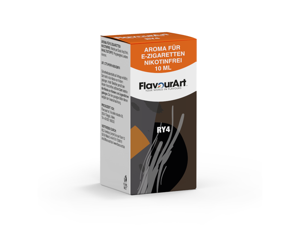 FlavourArt RY4 Aroma 10ml Tabakgeschmack Süß