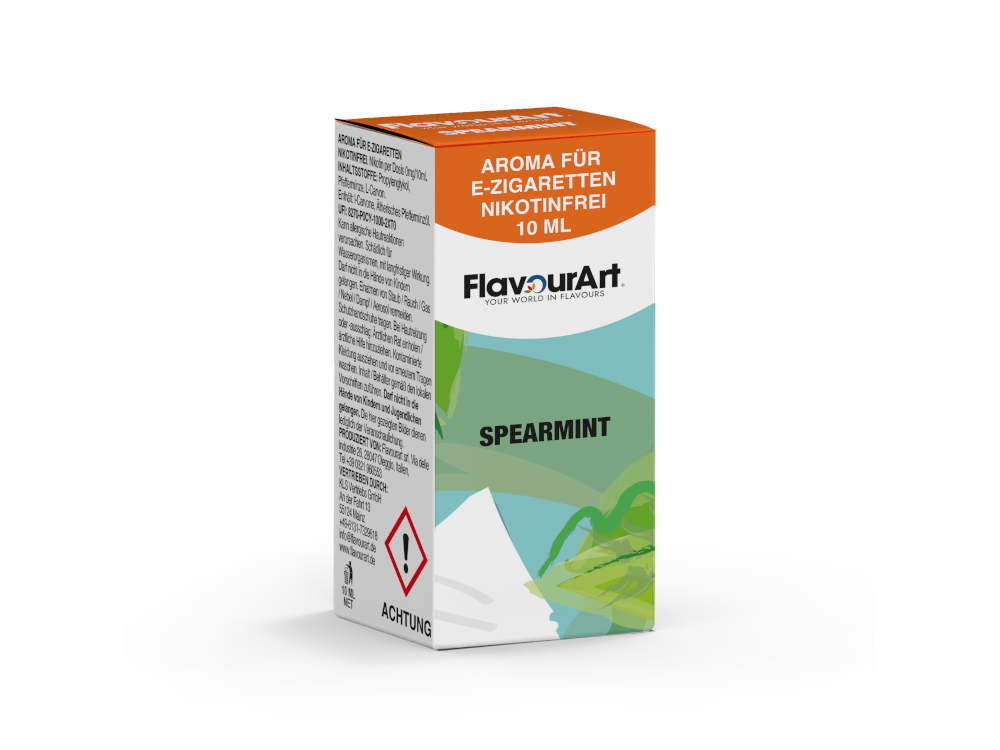 FlavourArt Spearmint Aroma 10ml Frischer Geschmack
