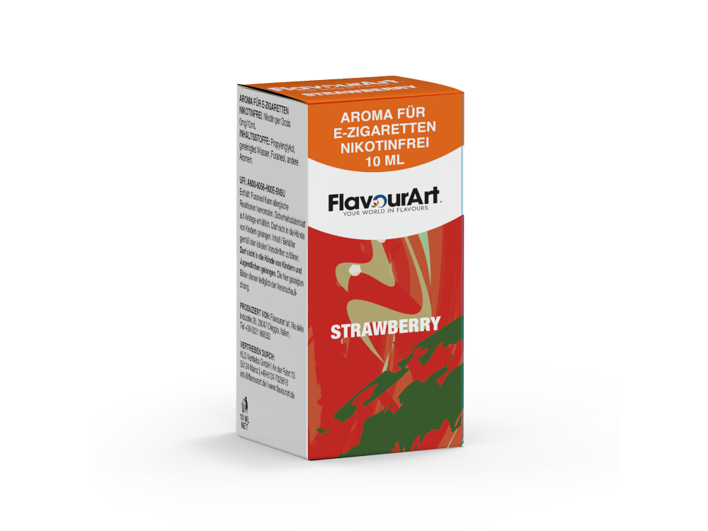 FlavourArt Strawberry Aroma 10 ml Hochkonzentriert