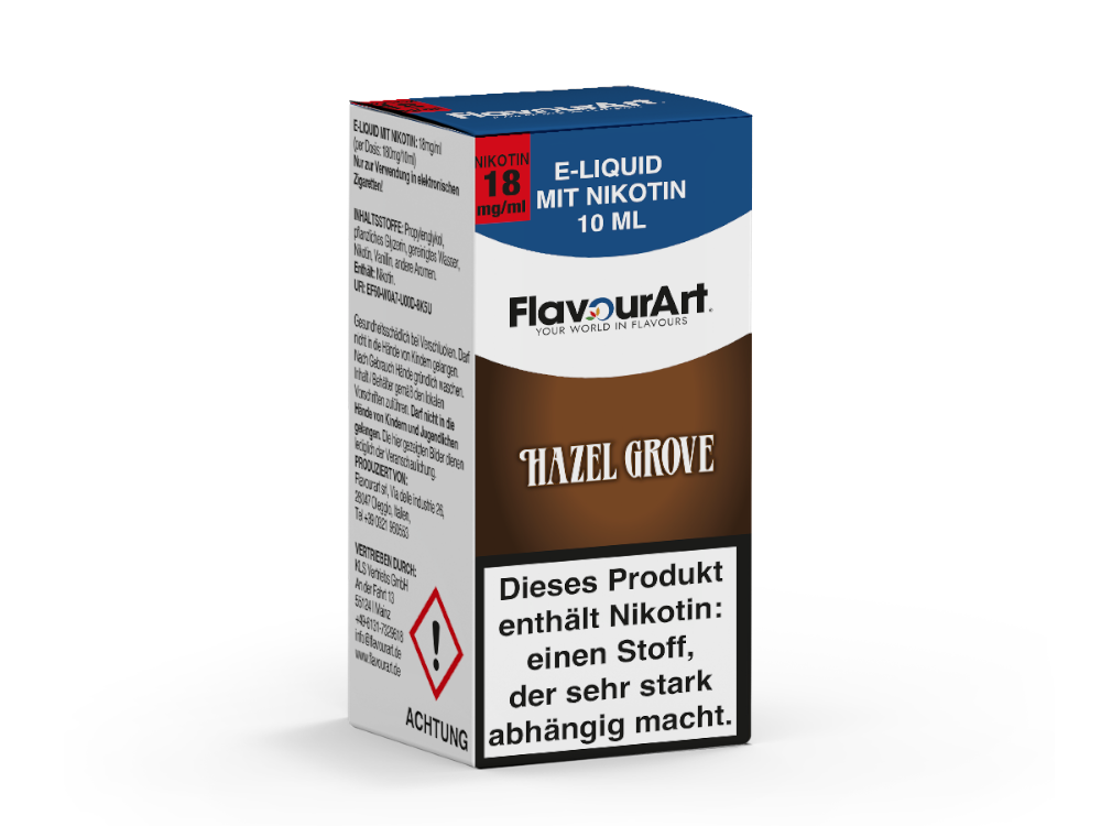 FlavourArt E-Zigaretten Liquid Haselnuss Aroma