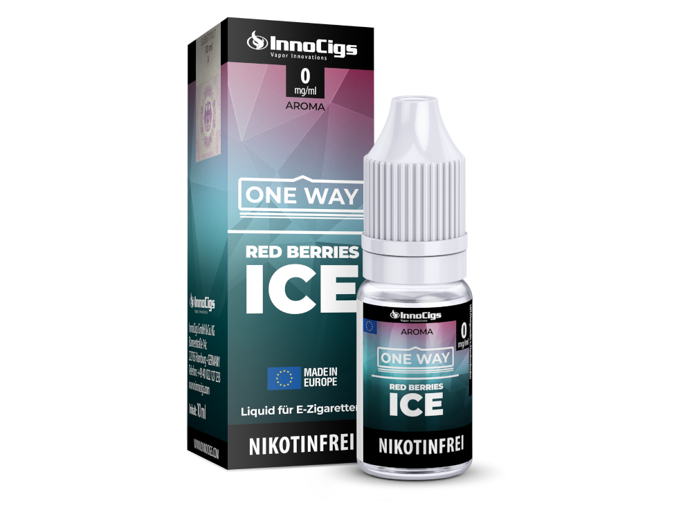 InnoCigs - One Way - Red Berries Ice Nikotinsalz Liquid