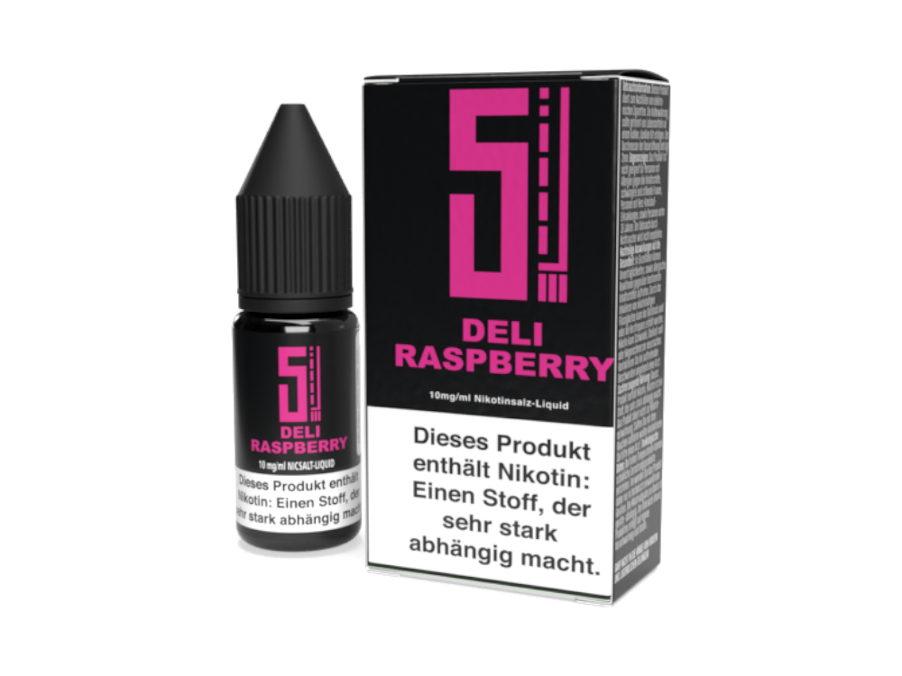 5EL - Deli Raspberry Nikotinsalz Liquid für intensiven Genuss