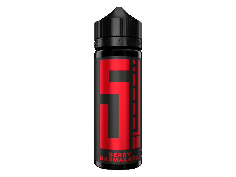 5EL - Longfills 10 ml - Geschmackvolle Berry Marmelade