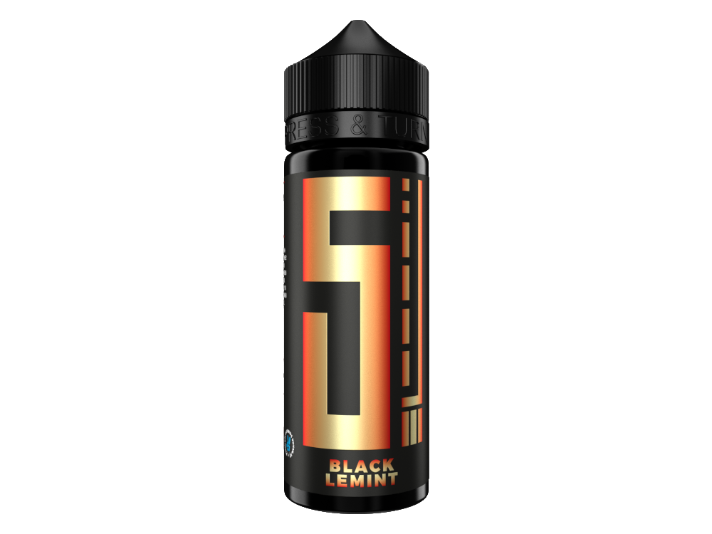 5EL - Longfills 10 ml - Black Lemint Frisch Und Aromatisch