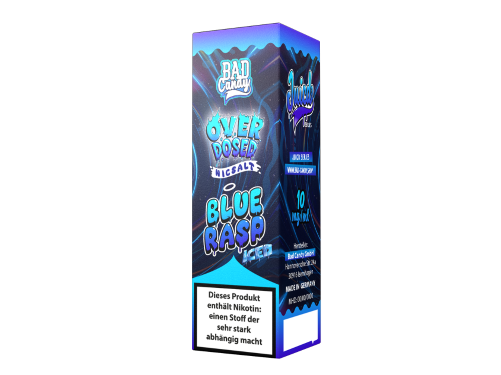 Bad Candy Liquids - Juicd Nikotinsalz Liquid Blue Rasp