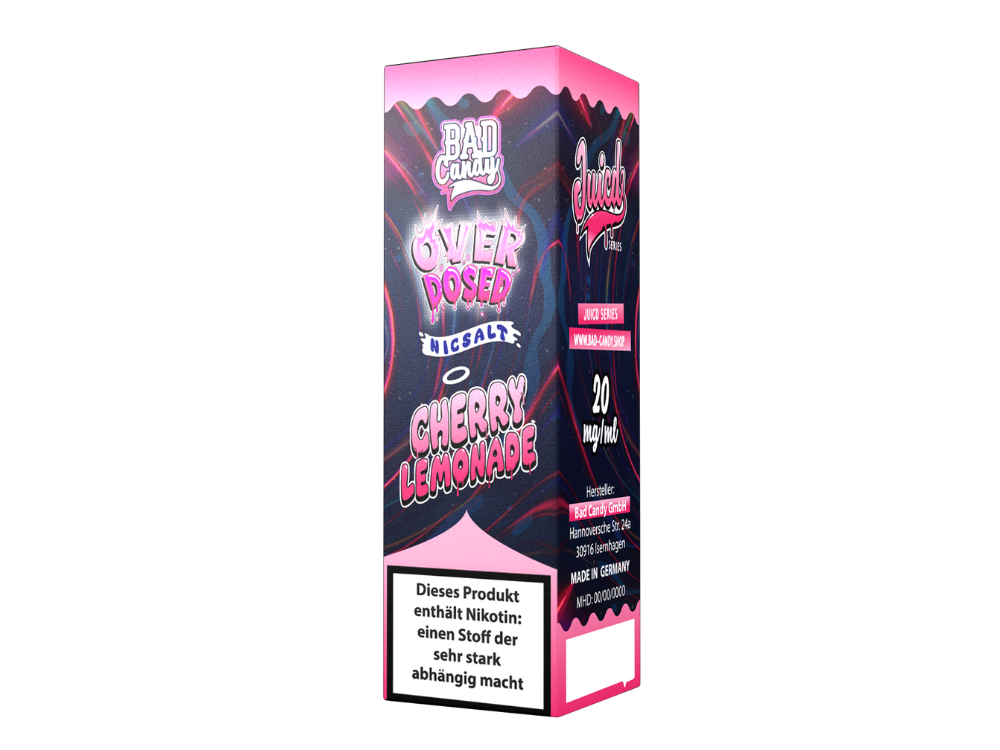Bad Candy Liquids Juicd Nikotinsalz Cherry Lemonade Genuss