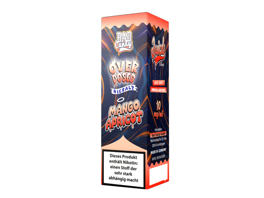 Bad Candy Liquids Juicd Nikotinsalz Mango Aprikose Genuss