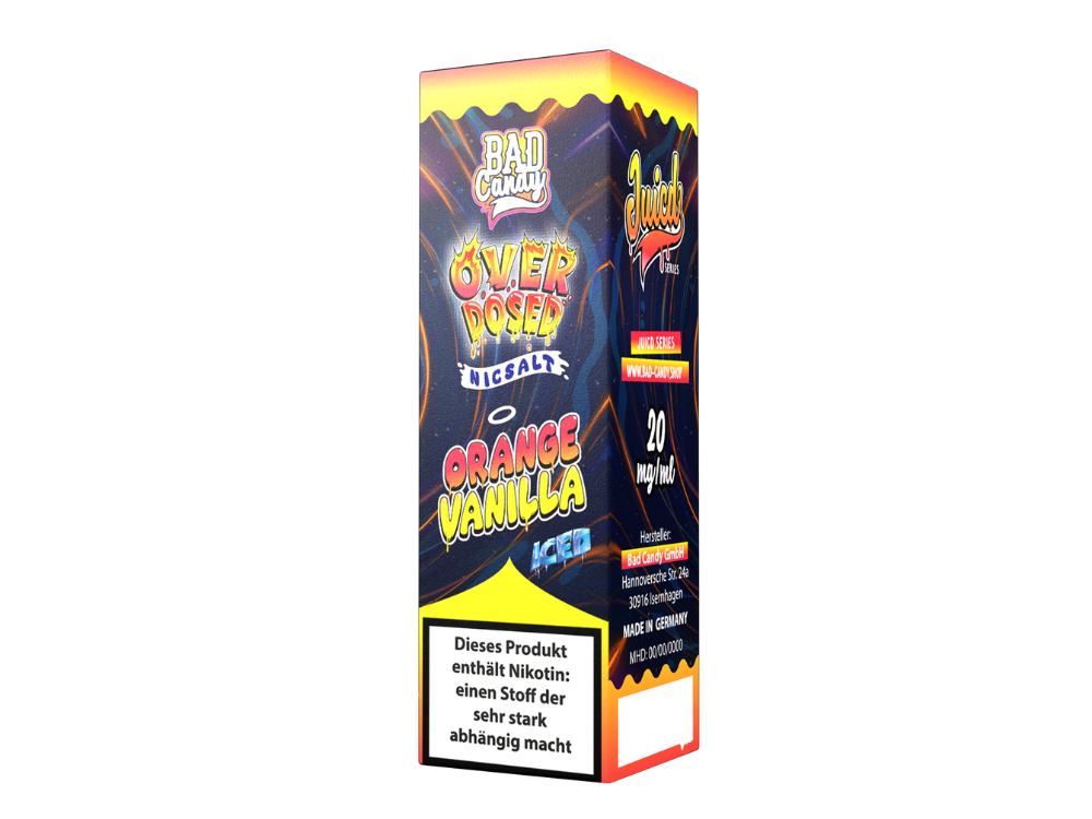 Bad Candy Liquids - Juicd Nikotinsalz Orange Vanilla Genuss