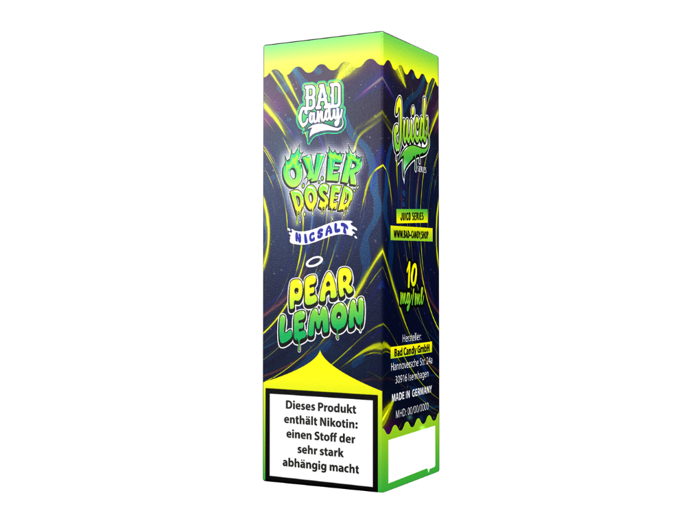 Bad Candy Liquids Pear Lemon Nikotinsalz Frische Genuss