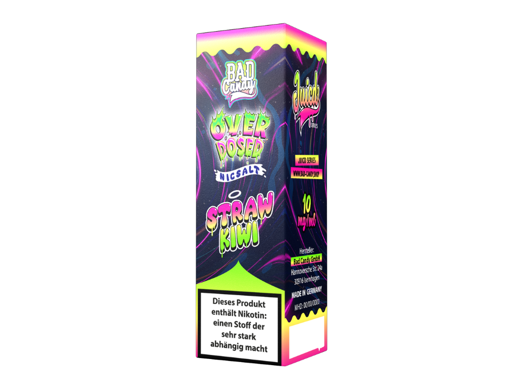 Bad Candy Liquids - Juicd Nikotinsalz Straw Kiwi Geschmack