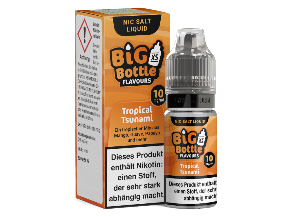 Big Bottle - Tropical Tsunami Nikotinsalz Liquid Genuss