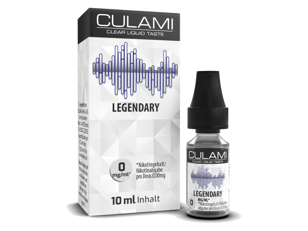 Culami - Liquids - Legendary Geschmackserlebnis für E-Zigaretten