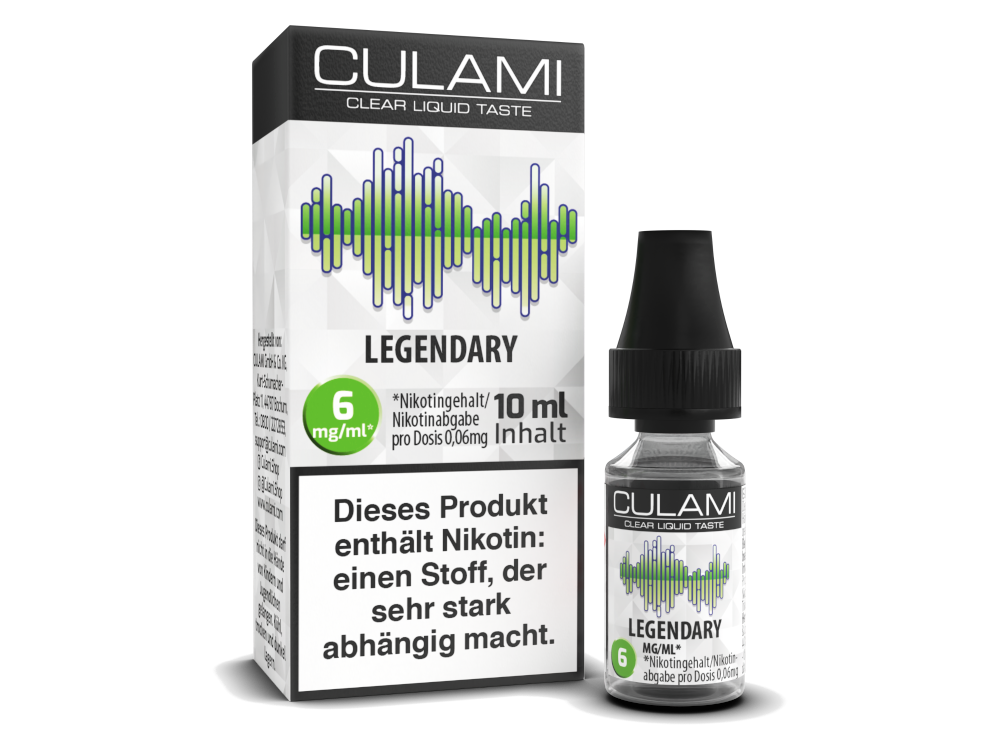 Culami - Liquids - Legendary Geschmackserlebnis für E-Zigaretten