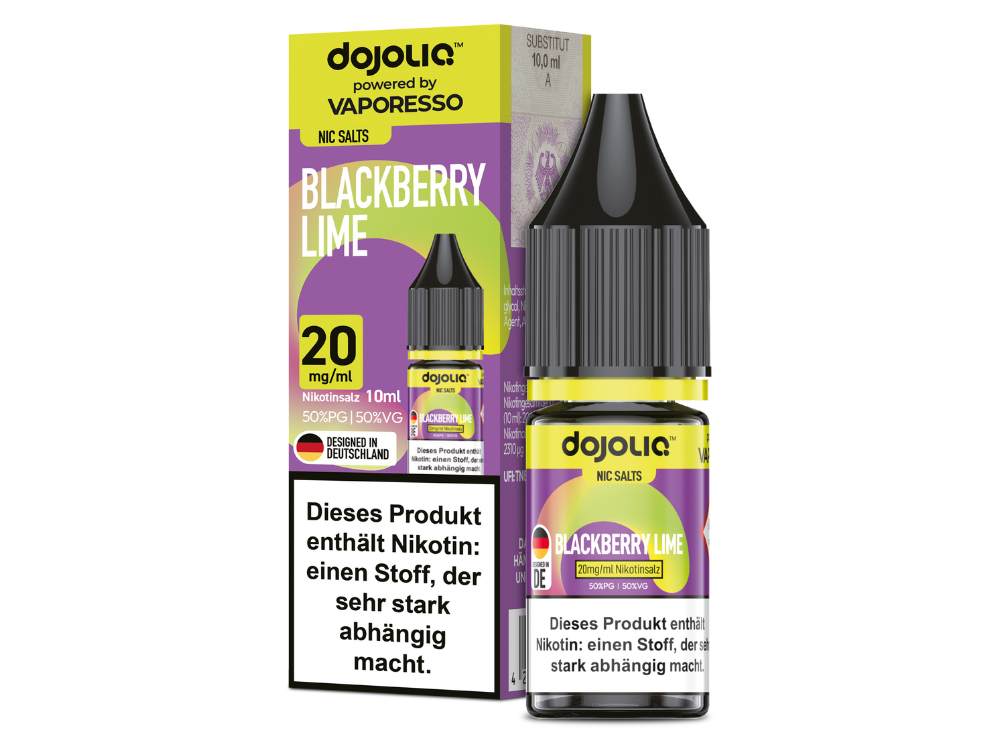 Dojoliq Nikotinsalz Liquid - Fruchtige Frische