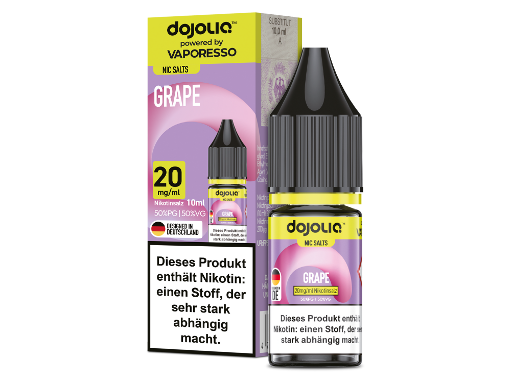 Dojoliq Grape - Starker Traubengeschmack Liquid