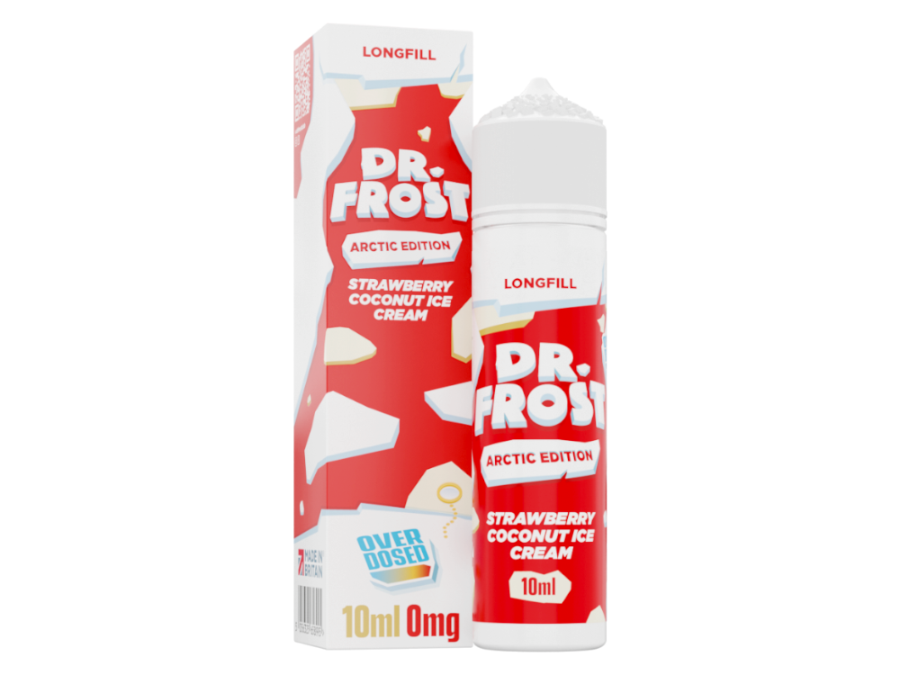 Dr. Frost Arctic Edition Aroma 10 ml Erdbeere Kokosnuss
