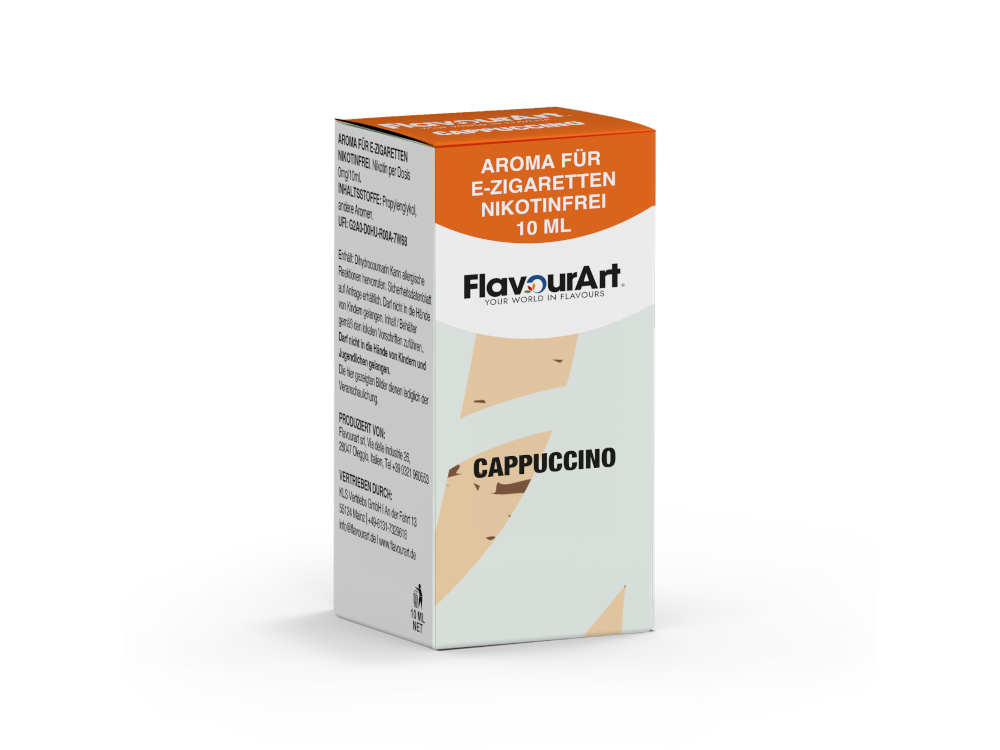 FlavourArt Cappuccino Aroma 10 ml Hochkonzentriert