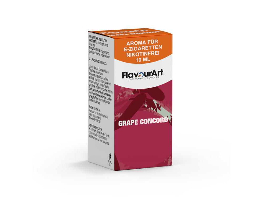 FlavourArt Traube Aroma Hochdosiert 10 ml