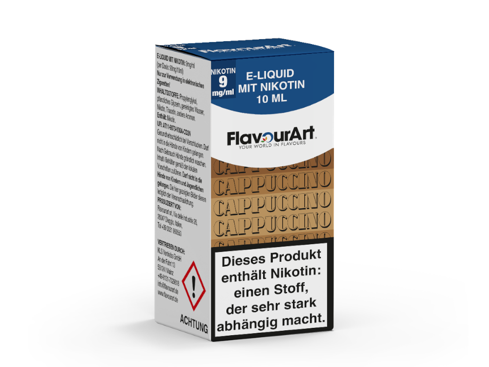 FlavourArt Cappuccino Liquid E Zigarette Aromatisch