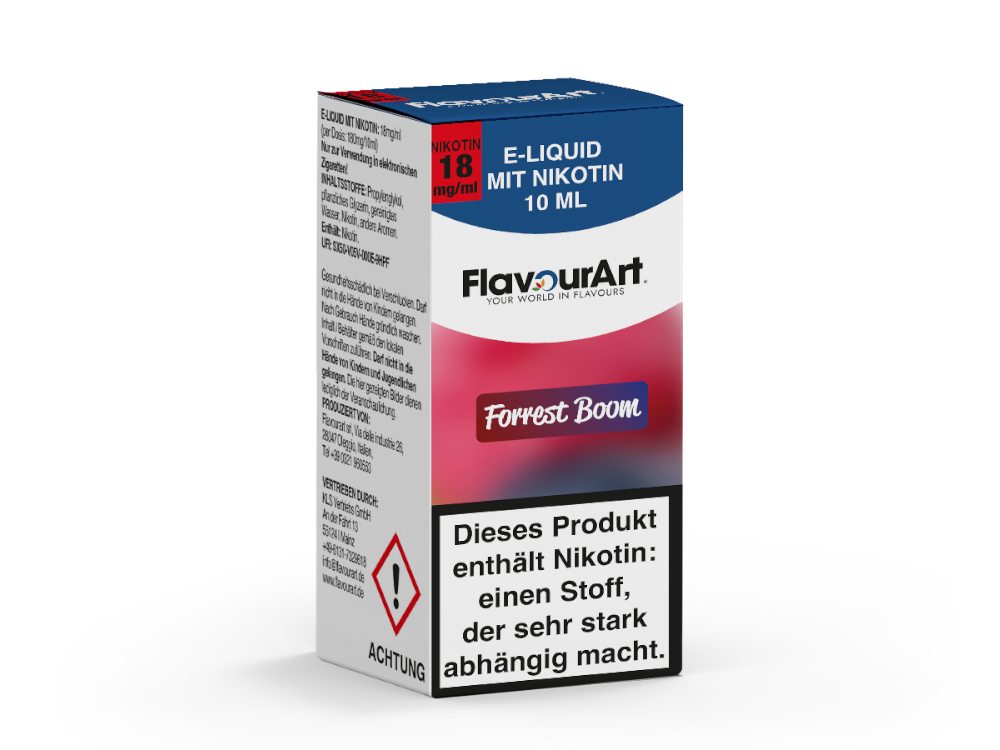 FlavourArt Forrest Boom E-Zigaretten Liquid Beerenmix Genuss