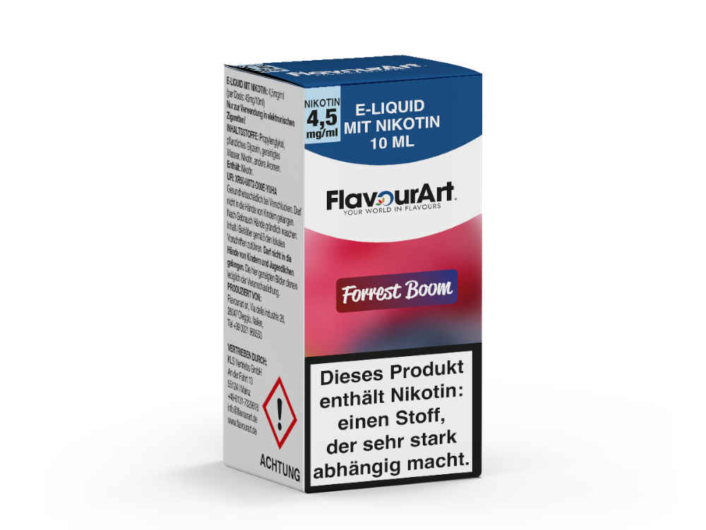 FlavourArt Forrest Boom E-Zigaretten Liquid Beerenmix Genuss