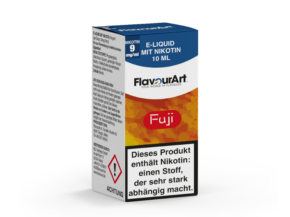 FlavourArt E-Zigaretten Liquid Fuji Apfelgeschmack Frisch