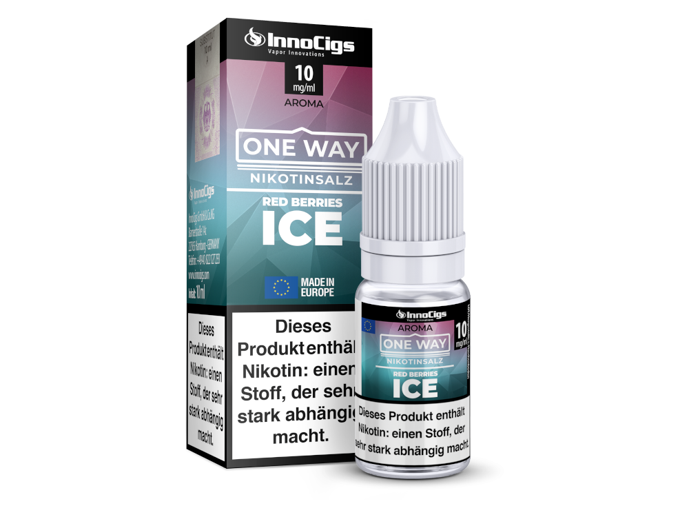 InnoCigs - One Way - Red Berries Ice Nikotinsalz Liquid