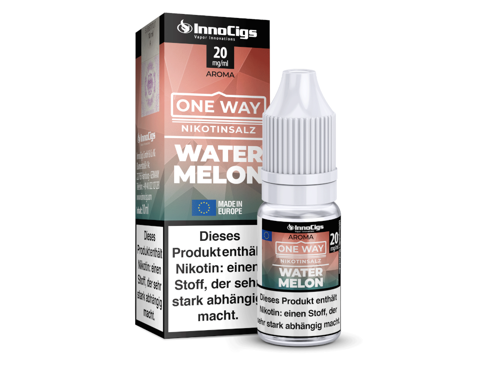 InnoCigs Nikotinsalz Liquid Watermelon Fruchtiger Genuss