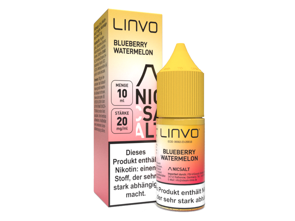 Linvo Nikotinsalz Liquid 20 mg/ml Blaubeere Wassermelone