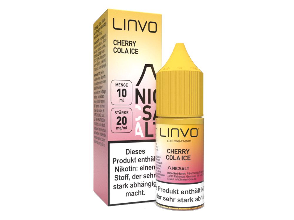 Linvo - Cherry Cola Ice Nikotinsalz Liquid für Erfrischung
