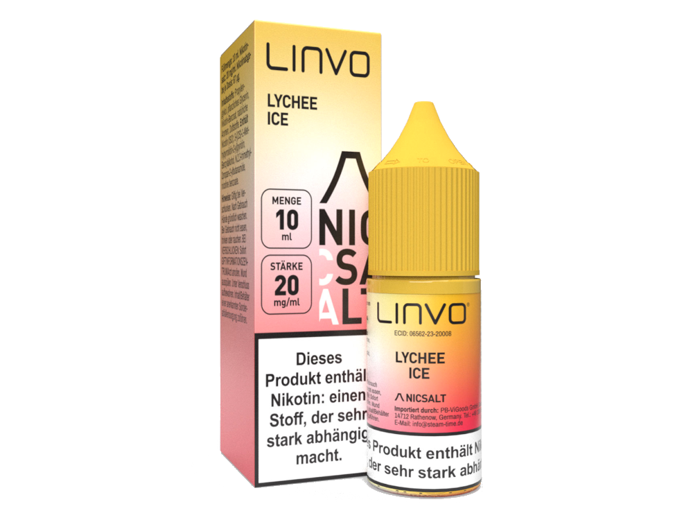 Linvo Lychee Ice Nikotinsalz Liquid 20 mg/ml Frisch
