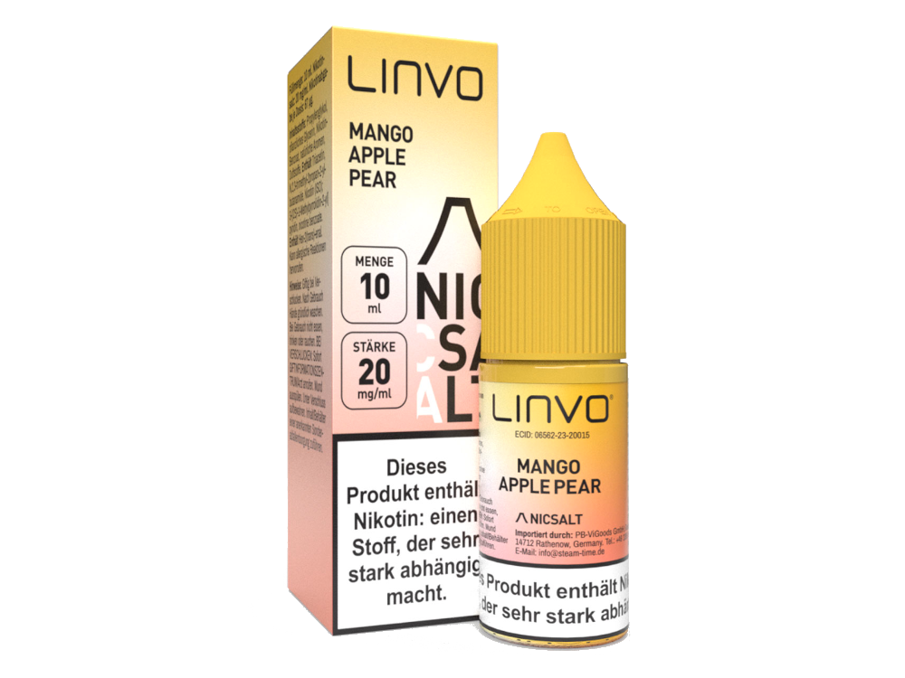 Linvo Nikotinsalz Liquid Mango Apfel Birne 20 mg/ml