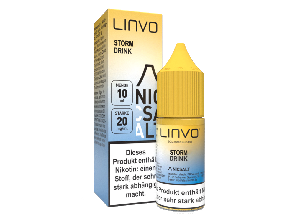Linvo Storm Drink Nikotinsalz Liquid 20 mg/ml Energieboost