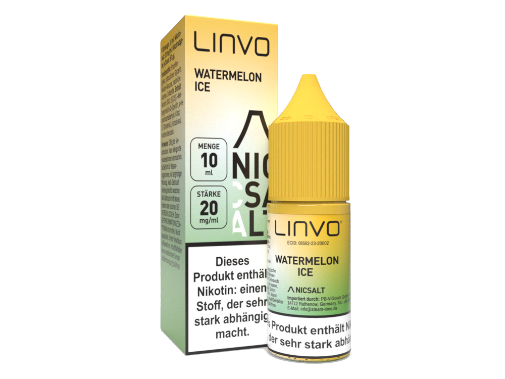 Linvo Watermelon Ice Nikotinsalz Liquid 20 mg/ml Frisch