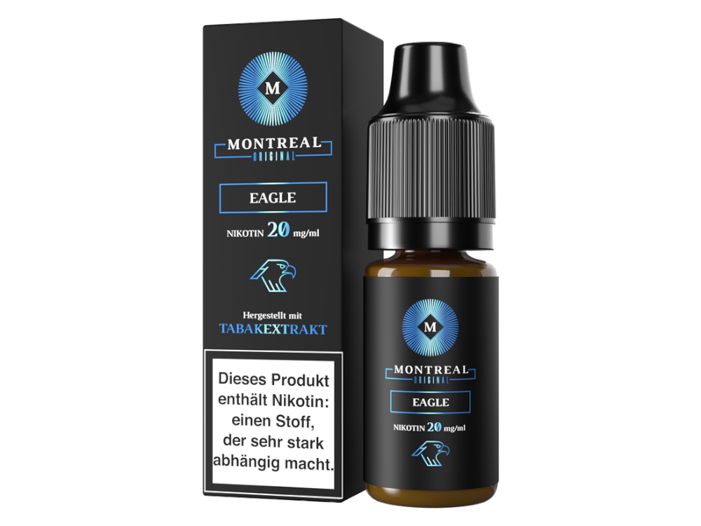 Montreal Original Nikotinsalz Liquid Eagle Genuss Pur