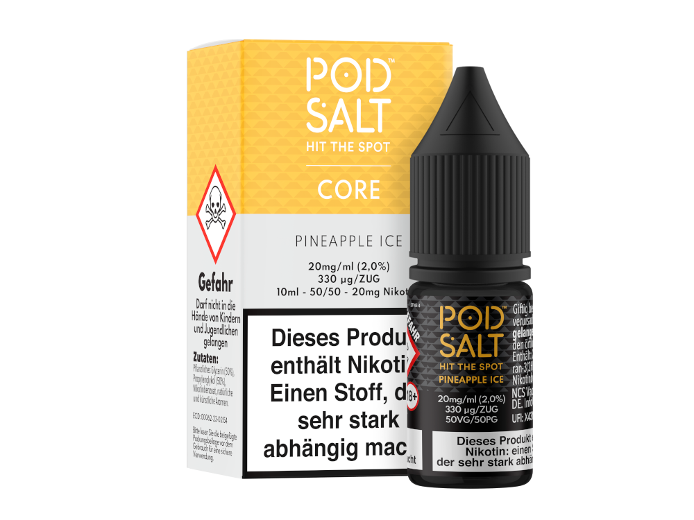 Pod Salt Core - Nikotinsalz Liquid mit Ananas-Eis