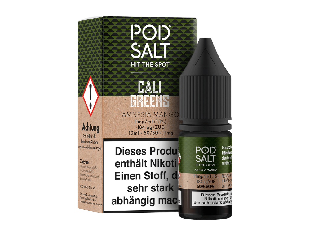 Pod Salt Fusion - Amnesia Mango Nikotinsalz Liquid Genuss