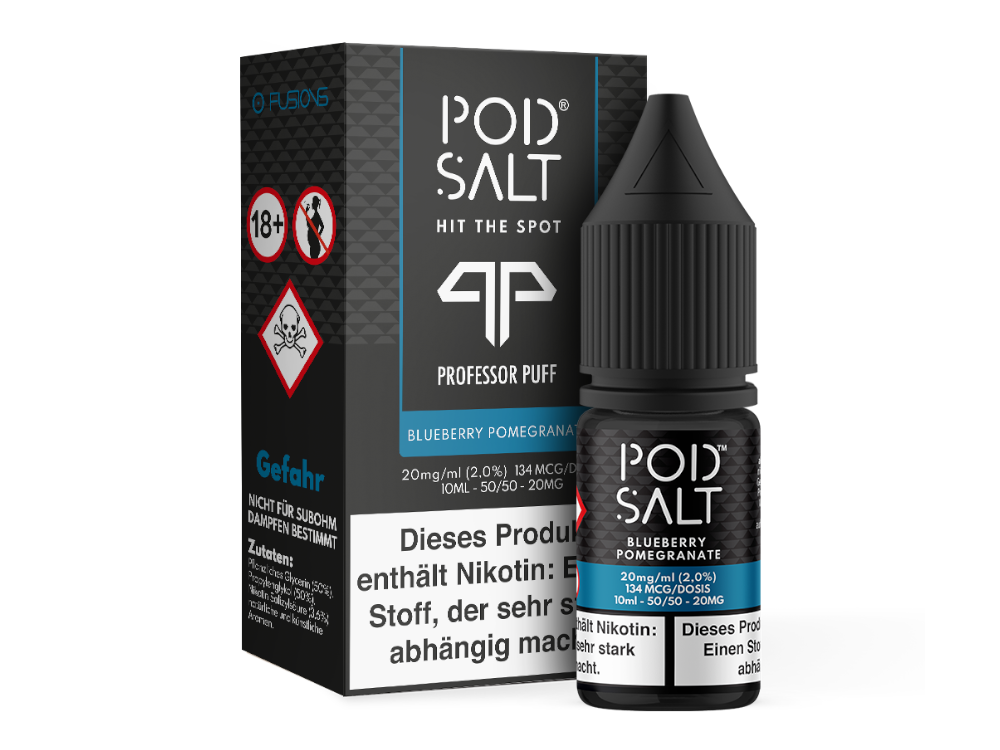 Pod Salt Fusion - Blaubeere Granatapfel Nikotinsalz Liquid