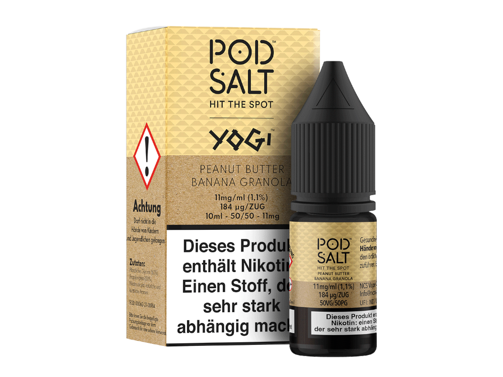 Pod Salt Fusion Nikotinsalz Liquid Granola Genuss