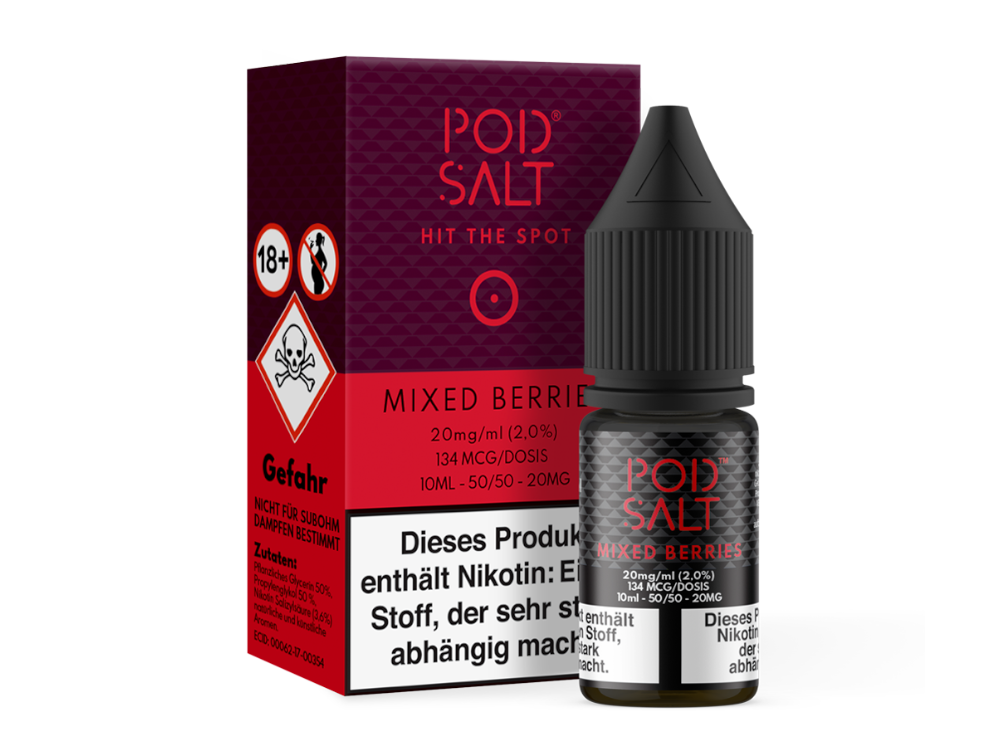 Pod Salt - Mixed Berries - Nikotinsalz Liquid Genuss